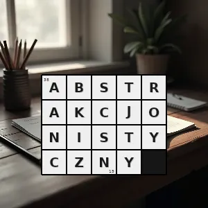 Hasło krzyżówkowe o kształcie abstrakcyjny niepodobny do niczego taki który przywodzi na myśl twórczość abstrakcjonistów - abstrakcjonistyczny – rozwiązanie, synonimy, podpowiedzi i definicje krzyżówkowe