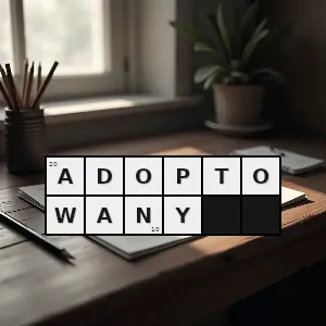 Hasło krzyżówkowe przysposabiany - adoptowany – rozwiązanie, synonimy, podpowiedzi i definicje krzyżówkowe