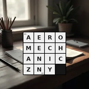 Hasło krzyżówkowe aeromechamika - aeromechaniczny – rozwiązanie, synonimy, podpowiedzi i definicje krzyżówkowe