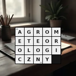 Rozwiązanie krzyżówki: agrometeorolog - agrometeorologiczny | hasła, synonimy i podpowiedzi Hasło krzyżówkowe agrometeorolog - agrometeorologiczny – rozwiązanie, synonimy, podpowiedzi i definicje krzyżówkowe