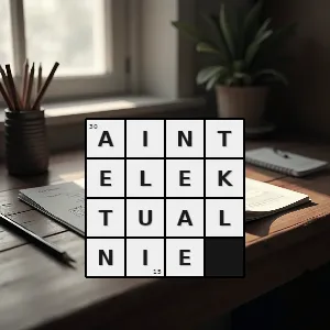 Hasło krzyżówkowe bez udziału rozumu intelektu - aintelektualnie – rozwiązanie, synonimy, podpowiedzi i definicje krzyżówkowe