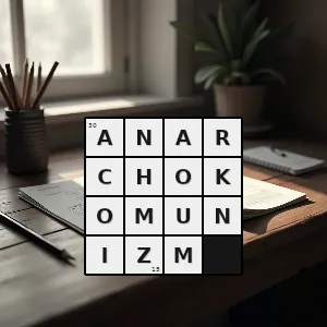 Rozwiązanie krzyżówki: szczytowa faza anarchizmu - anarchokomunizm | hasła, synonimy i podpowiedzi Hasło krzyżówkowe szczytowa faza anarchizmu - anarchokomunizm – rozwiązanie, synonimy, podpowiedzi i definicje krzyżówkowe