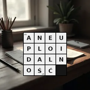 Hasło krzyżówkowe zaburzenie ilości materiału genetycznego dna znajdującego się w jądrze komórkowym ploidia polegające na tym że ilość materiału genetycznego w komórkach nie jest wielokrotnością zawartości dna w - aneuploidalność – rozwiązanie, synonimy, podpowiedzi i definicje krzyżówkowe