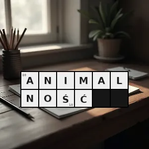 Hasło krzyżówkowe zwierzęcość bycie jak zwierzę czyli istota nieuduchowiona - animalność – rozwiązanie, synonimy, podpowiedzi i definicje krzyżówkowe
