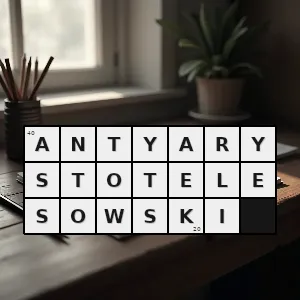 Hasło krzyżówkowe przeciwny arystotelesowi i temu co z nim związane - antyarystotelesowski – rozwiązanie, synonimy, podpowiedzi i definicje krzyżówkowe