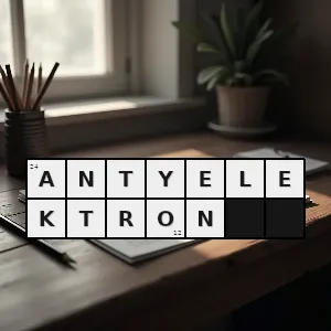 Hasło krzyżówkowe pozyton - antyelektron – rozwiązanie, synonimy, podpowiedzi i definicje krzyżówkowe