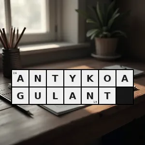 Hasło krzyżówkowe zakrzepica - antykoagulant – rozwiązanie, synonimy, podpowiedzi i definicje krzyżówkowe