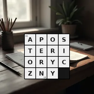 Hasło krzyżówkowe empiryczny - aposterioryczny – rozwiązanie, synonimy, podpowiedzi i definicje krzyżówkowe