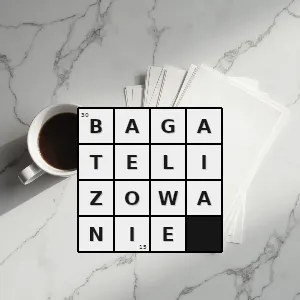 Rozwiązanie krzyżówki: spłycanie problemu - bagatelizowanie | hasła, synonimy i podpowiedzi Hasło krzyżówkowe spłycanie problemu - bagatelizowanie – rozwiązanie, synonimy, podpowiedzi i definicje krzyżówkowe