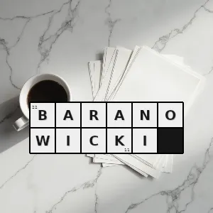 Rozwiązanie krzyżówki: baranowicz - baranowicki | hasła, synonimy i podpowiedzi Hasło krzyżówkowe baranowicz - baranowicki – rozwiązanie, synonimy, podpowiedzi i definicje krzyżówkowe