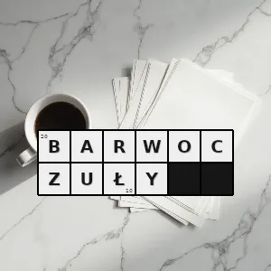 Hasło krzyżówkowe reagujący na różne barwy - barwoczuły – rozwiązanie, synonimy, podpowiedzi i definicje krzyżówkowe