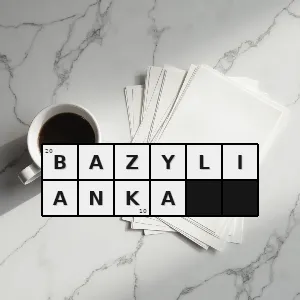 Hasło krzyżówkowe zakonnica z zakonu świętego bazylego wielkiego - bazylianka – rozwiązanie, synonimy, podpowiedzi i definicje krzyżówkowe