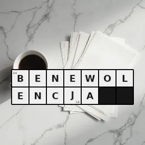 Hasło krzyżówkowe dawn życzliwość przychylność łaskawość - benewolencja – rozwiązanie, synonimy, podpowiedzi i definicje krzyżówkowe