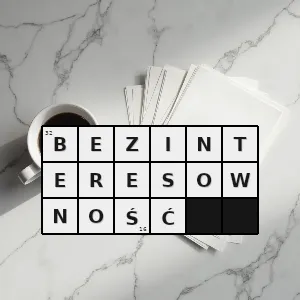 Hasło krzyżówkowe alterocentryzm - bezinteresowność – rozwiązanie, synonimy, podpowiedzi i definicje krzyżówkowe