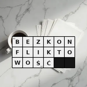 Hasło krzyżówkowe pokojowość - bezkonfliktowość – rozwiązanie, synonimy, podpowiedzi i definicje krzyżówkowe