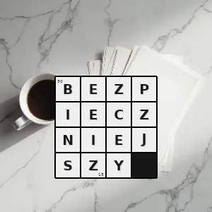 Hasło krzyżówkowe dający większe bezpieczeństwo lepiej chroniący przed czymś - bezpieczniejszy – rozwiązanie, synonimy, podpowiedzi i definicje krzyżówkowe