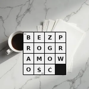 Rozwiązanie krzyżówki: bezprogramowość - bezprogramowość | hasła, synonimy i podpowiedzi Hasło krzyżówkowe bezprogramowość - bezprogramowość – rozwiązanie, synonimy, podpowiedzi i definicje krzyżówkowe