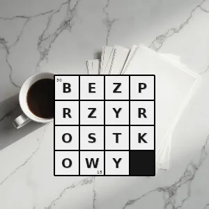 Hasło krzyżówkowe w językoznawstwie taki który jest bez przyrostka sufiksu - bezprzyrostkowy – rozwiązanie, synonimy, podpowiedzi i definicje krzyżówkowe