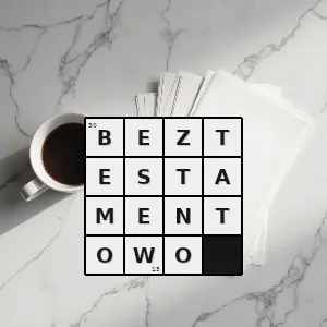 Hasło krzyżówkowe bez usankcjonowania w formie testamentu - beztestamentowo – rozwiązanie, synonimy, podpowiedzi i definicje krzyżówkowe