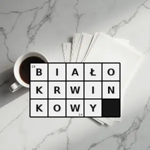 Hasło krzyżówkowe związany z białymi krwinkami - białokrwinkowy – rozwiązanie, synonimy, podpowiedzi i definicje krzyżówkowe