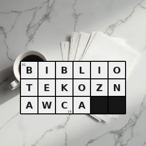 Rozwiązanie krzyżówki: specjalista w zakresie bibliotekoznawstwa - bibliotekoznawca | hasła, synonimy i podpowiedzi Hasło krzyżówkowe specjalista w zakresie bibliotekoznawstwa - bibliotekoznawca – rozwiązanie, synonimy, podpowiedzi i definicje krzyżówkowe