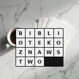 Rozwiązanie krzyżówki: bibliotekarstwo - bibliotekoznawstwo | hasła, synonimy i podpowiedzi Hasło krzyżówkowe bibliotekarstwo - bibliotekoznawstwo – rozwiązanie, synonimy, podpowiedzi i definicje krzyżówkowe