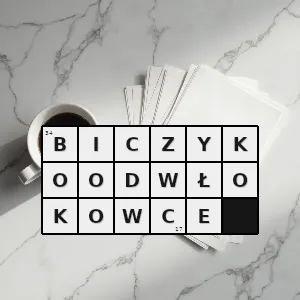 Rozwiązanie krzyżówki: uropygi rząd podzwrotnikowych pajęczaków obejmuje około 100 gatunków zwierząt nocnych i żyjących przede wszystkim w środowiskach o dużej wilgotności choć występuje też kilka gatunków pustynnych - biczykoodwłokowce | hasła, synonimy i podpowiedzi Hasło krzyżówkowe uropygi rząd podzwrotnikowych pajęczaków obejmuje około 100 gatunków zwierząt nocnych i żyjących przede wszystkim w środowiskach o dużej wilgotności choć występuje też kilka gatunków pustynnych - biczykoodwłokowce – rozwiązanie, synonimy, podpowiedzi i definicje krzyżówkowe