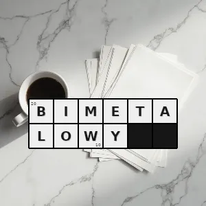 Hasło krzyżówkowe wykonany z bimetalu zrobiony z użyciem bimetalu - bimetalowy – rozwiązanie, synonimy, podpowiedzi i definicje krzyżówkowe