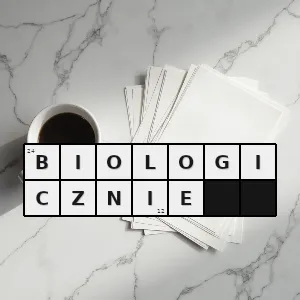 Hasło krzyżówkowe z użyciem organizmów żywych w sposób warunkowany przez organizmy żywe - biologicznie – rozwiązanie, synonimy, podpowiedzi i definicje krzyżówkowe