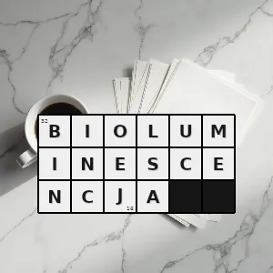 Hasło krzyżówkowe świecenie żywych organizmów - bioluminescencja – rozwiązanie, synonimy, podpowiedzi i definicje krzyżówkowe