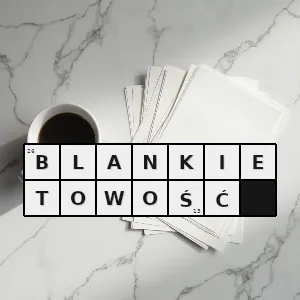 Hasło krzyżówkowe termin z dziedziny prawa oznacza cechę przepisów prawa karnego które w swojej treści odsyłają do szczegółowych unormowań same są zaś bardziej ogólne i nie definiują pojęć - blankietowość – rozwiązanie, synonimy, podpowiedzi i definicje krzyżówkowe