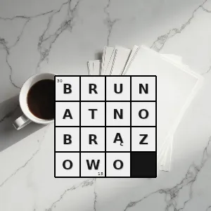 Rozwiązanie krzyżówki: brunatnobrązowo - brunatnobrązowo | hasła, synonimy i podpowiedzi Hasło krzyżówkowe brunatnobrązowo - brunatnobrązowo – rozwiązanie, synonimy, podpowiedzi i definicje krzyżówkowe