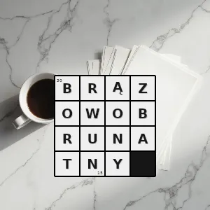 Hasło krzyżówkowe taki który jest w kolorze brunatnym o brązowym odcieniu - brązowobrunatny – rozwiązanie, synonimy, podpowiedzi i definicje krzyżówkowe