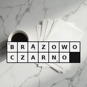 Rozwiązanie krzyżówki: brązowoczarno - brązowoczarno | hasła, synonimy i podpowiedzi Hasło krzyżówkowe brązowoczarno - brązowoczarno – rozwiązanie, synonimy, podpowiedzi i definicje krzyżówkowe