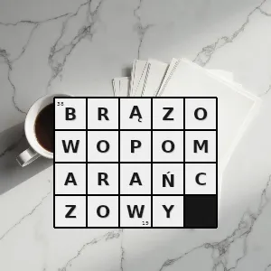 Hasło krzyżówkowe taki który jest w kolorze pomarańczowym o brązowym odcieniu - brązowopomarańczowy – rozwiązanie, synonimy, podpowiedzi i definicje krzyżówkowe