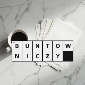 Hasło krzyżówkowe wyzywający - buntowniczy – rozwiązanie, synonimy, podpowiedzi i definicje krzyżówkowe