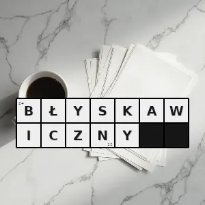 Rozwiązanie krzyżówki: szybki bezzwłoczny - błyskawiczny | hasła, synonimy i podpowiedzi Hasło krzyżówkowe szybki bezzwłoczny - błyskawiczny – rozwiązanie, synonimy, podpowiedzi i definicje krzyżówkowe
