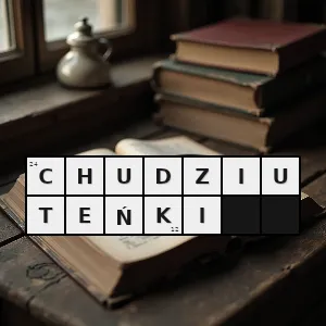 Rozwiązanie krzyżówki: chudziutki - chudziuteńki | hasła, synonimy i podpowiedzi Hasło krzyżówkowe chudziutki - chudziuteńki – rozwiązanie, synonimy, podpowiedzi i definicje krzyżówkowe