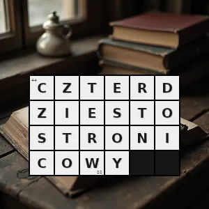 Hasło krzyżówkowe taki którego objętość wynosi czterdzieści stron - czterdziestostronicowy – rozwiązanie, synonimy, podpowiedzi i definicje krzyżówkowe