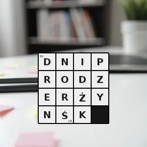 Hasło krzyżówkowe dnieprodzierżyńsk - dniprodzerżynśk – rozwiązanie, synonimy, podpowiedzi i definicje krzyżówkowe