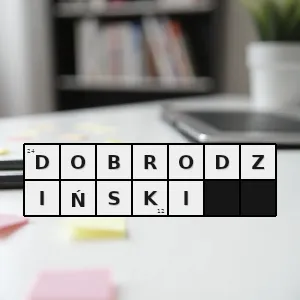 Hasło krzyżówkowe eliasz - dobrodziński – rozwiązanie, synonimy, podpowiedzi i definicje krzyżówkowe
