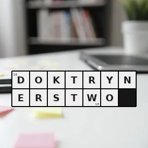 Hasło krzyżówkowe skostniałość poglądów - doktrynerstwo – rozwiązanie, synonimy, podpowiedzi i definicje krzyżówkowe
