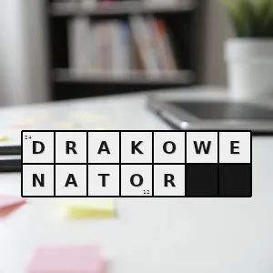 Hasło krzyżówkowe drakowenator - drakowenator – rozwiązanie, synonimy, podpowiedzi i definicje krzyżówkowe