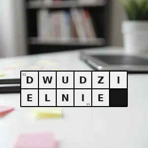 Hasło krzyżówkowe tak że coś jakaś całość składa się z dwóch części lub może zostać podzielone na dwie części tak że coś zorganizowane zostało w sposób umożliwiający wyróżnienie w tej całości dwóch elementów lub - dwudzielnie – rozwiązanie, synonimy, podpowiedzi i definicje krzyżówkowe