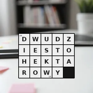 Hasło krzyżówkowe mający powierzchnię 20 hektarów - dwudziestohektarowy – rozwiązanie, synonimy, podpowiedzi i definicje krzyżówkowe