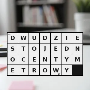 Hasło krzyżówkowe taki który ma dwadzieścia jeden centymetrów kwadratowych powierzchni lub zajmuje taką powierzchnię - dwudziestojednocentymetrowy – rozwiązanie, synonimy, podpowiedzi i definicje krzyżówkowe