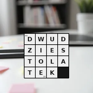 Rozwiązanie krzyżówki: ma na torcie 20 świeczek - dwudziestolatek | hasła, synonimy i podpowiedzi Hasło krzyżówkowe ma na torcie 20 świeczek - dwudziestolatek – rozwiązanie, synonimy, podpowiedzi i definicje krzyżówkowe