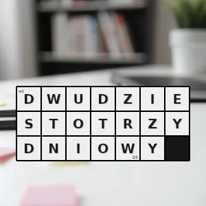 Hasło krzyżówkowe taki który ma dwadzieścia trzy dni - dwudziestotrzydniowy – rozwiązanie, synonimy, podpowiedzi i definicje krzyżówkowe