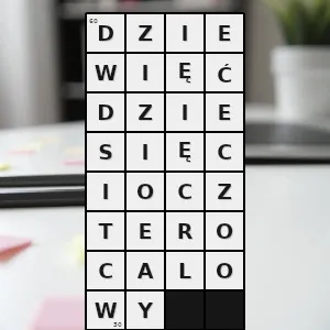 Hasło krzyżówkowe taki który ma przekątną o długości dziewięćdziesięciu czterech cali - dziewięćdziesięcioczterocalowy – rozwiązanie, synonimy, podpowiedzi i definicje krzyżówkowe