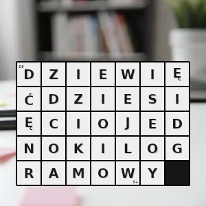 Hasło krzyżówkowe taki który waży dziewięćdziesiąt jeden kilogramów - dziewięćdziesięciojednokilogramowy – rozwiązanie, synonimy, podpowiedzi i definicje krzyżówkowe